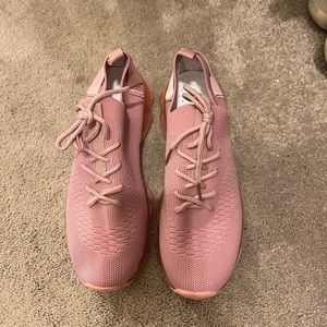 Pink sneakers